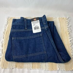 DICKIES NWT WORKWEAR CARPENTER DENIM BLUE JEANS SZ 32 X 30 LU200RNB INDUSTRIAL